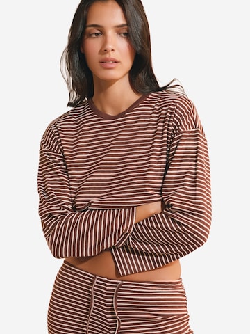 ETAM Slaapshirt 'Beno' in Bruin