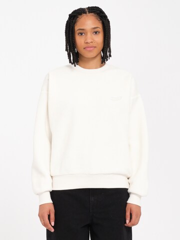 Volcom Sweater 'Too Doo' in White: front