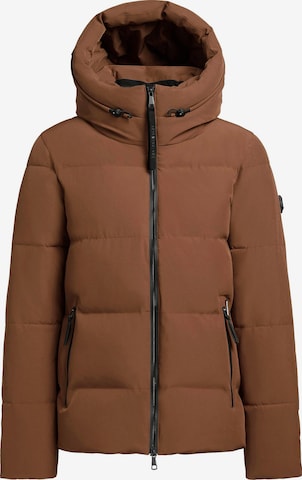 khujo Jacke 'Fanc2-YM' in Braun: Vorderseite