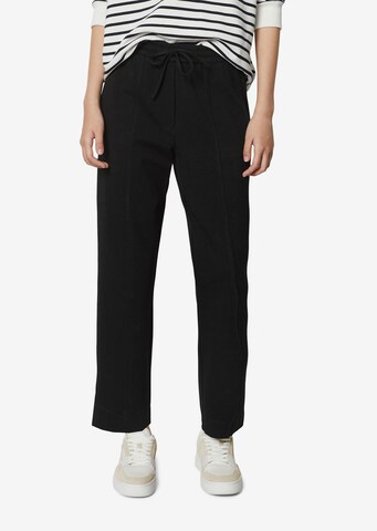 Coupe slim Pantalon Marc O'Polo DENIM en noir : devant