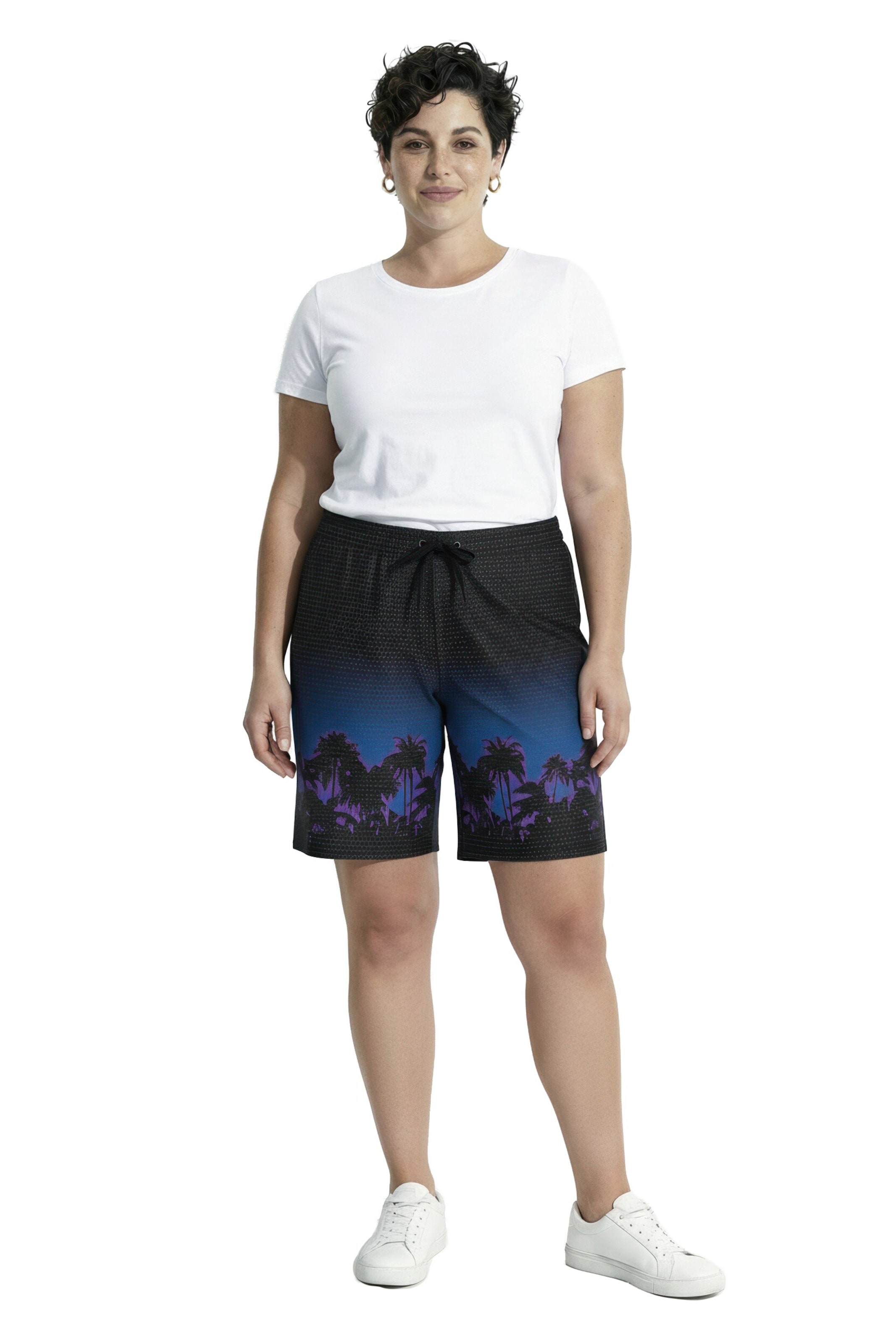 Ulla Popken Regular Trousers in Black