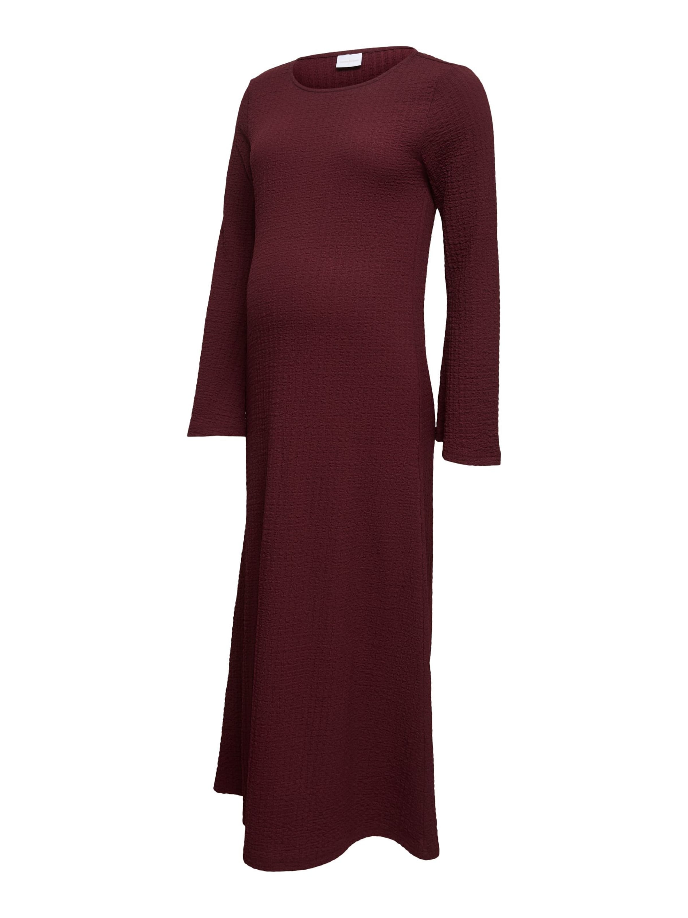 Robe MAMALICIOUS en rouge : devant