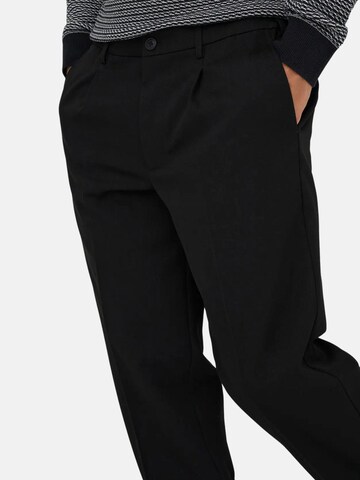 Only & Sons Regular Pants 'ONSMIRO' in Black