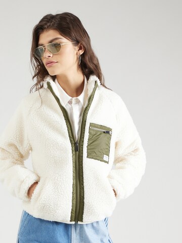 AÉROPOSTALE Sweatjacke in Beige: predná strana