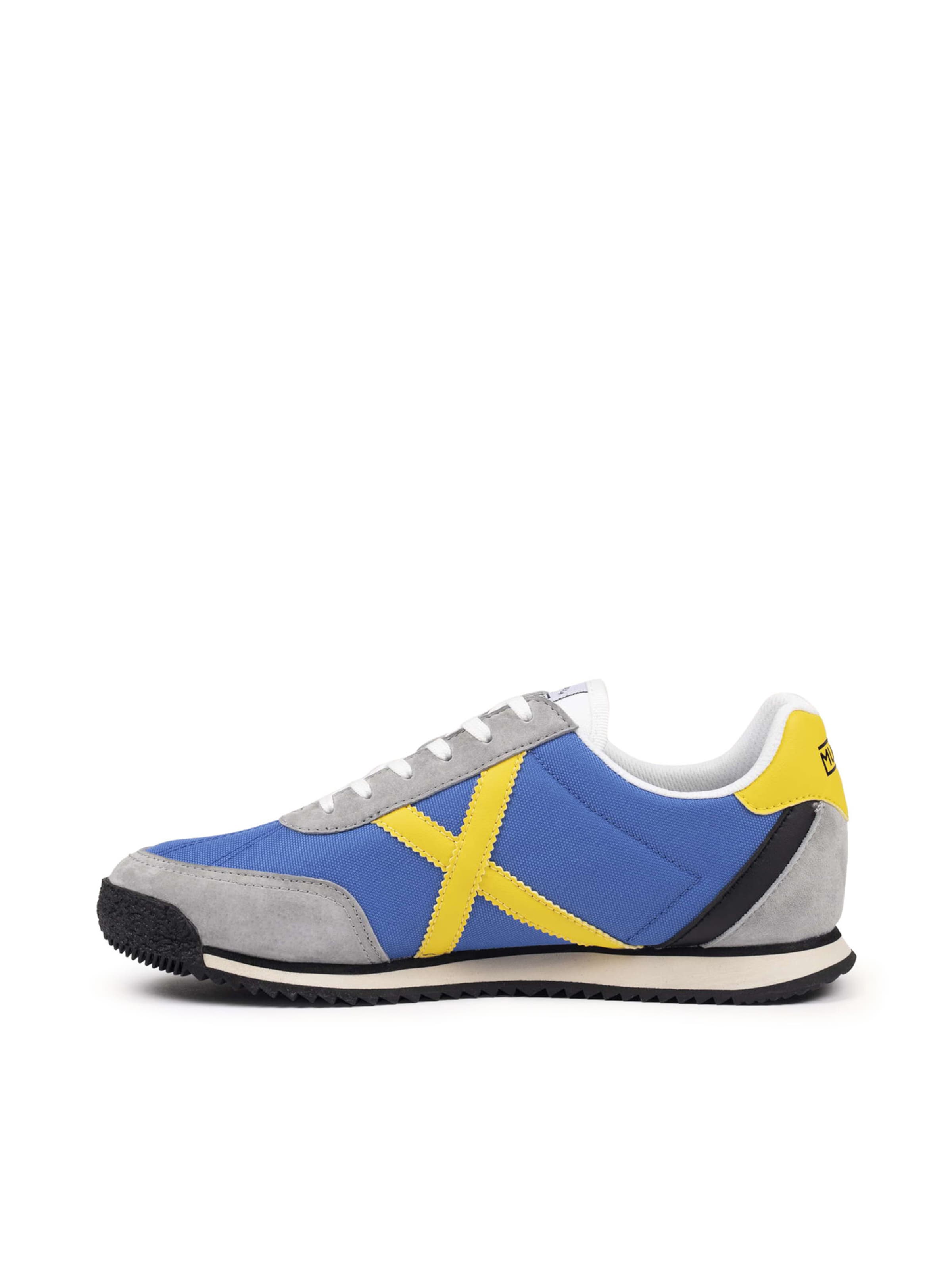 Baskets basses 'RIBER' MUNICH en bleu