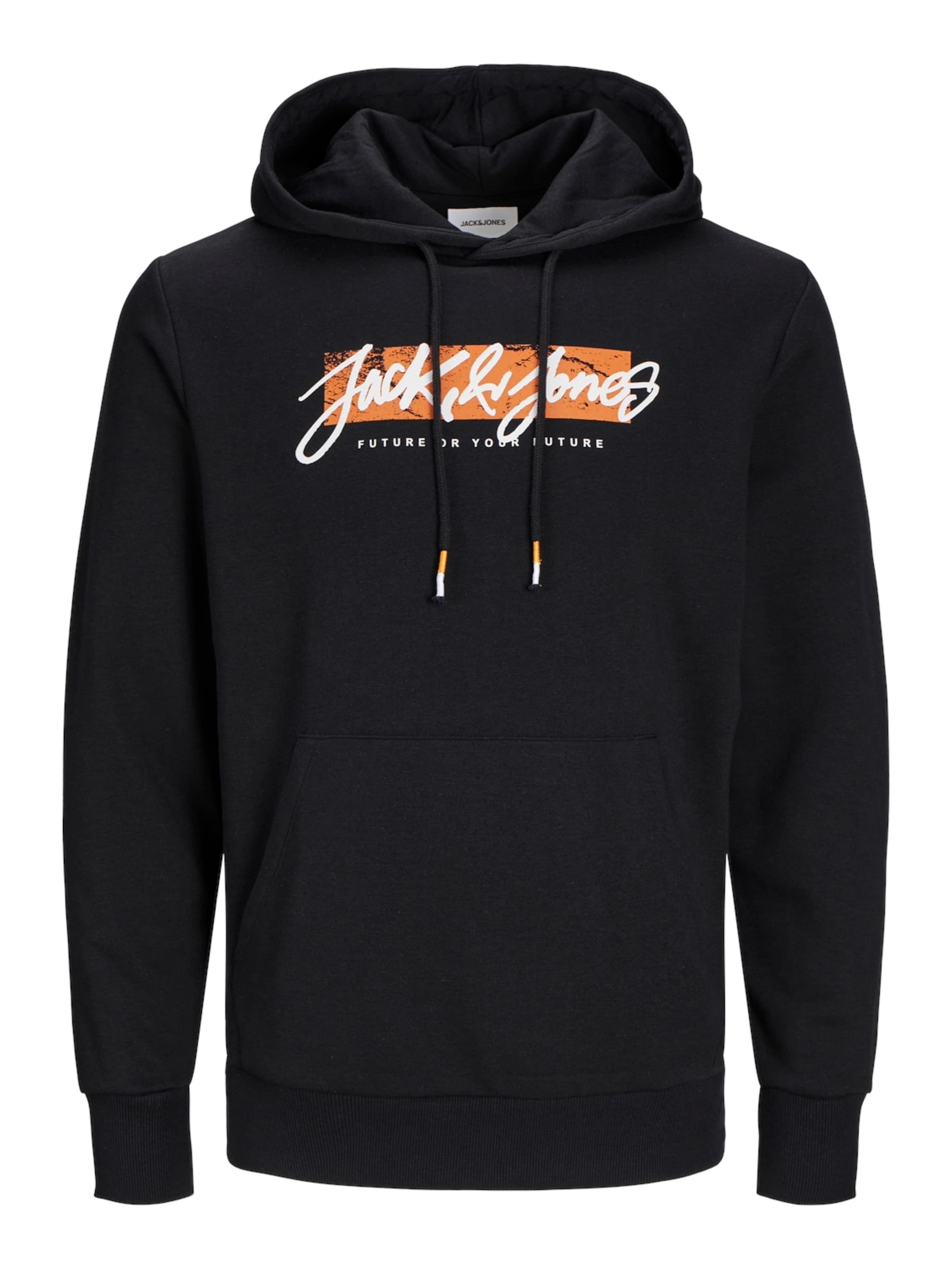 JACK & JONES - Sweatshirt 'JJTiley' em preto: frente