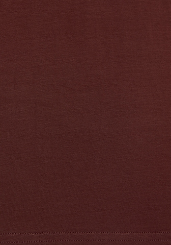 T-shirt LASCANA en marron