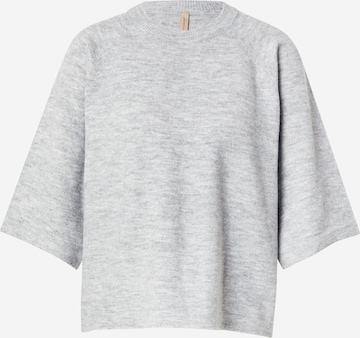 pilka Soyaconcept Megztinis 'ORLEAN 1': priekis