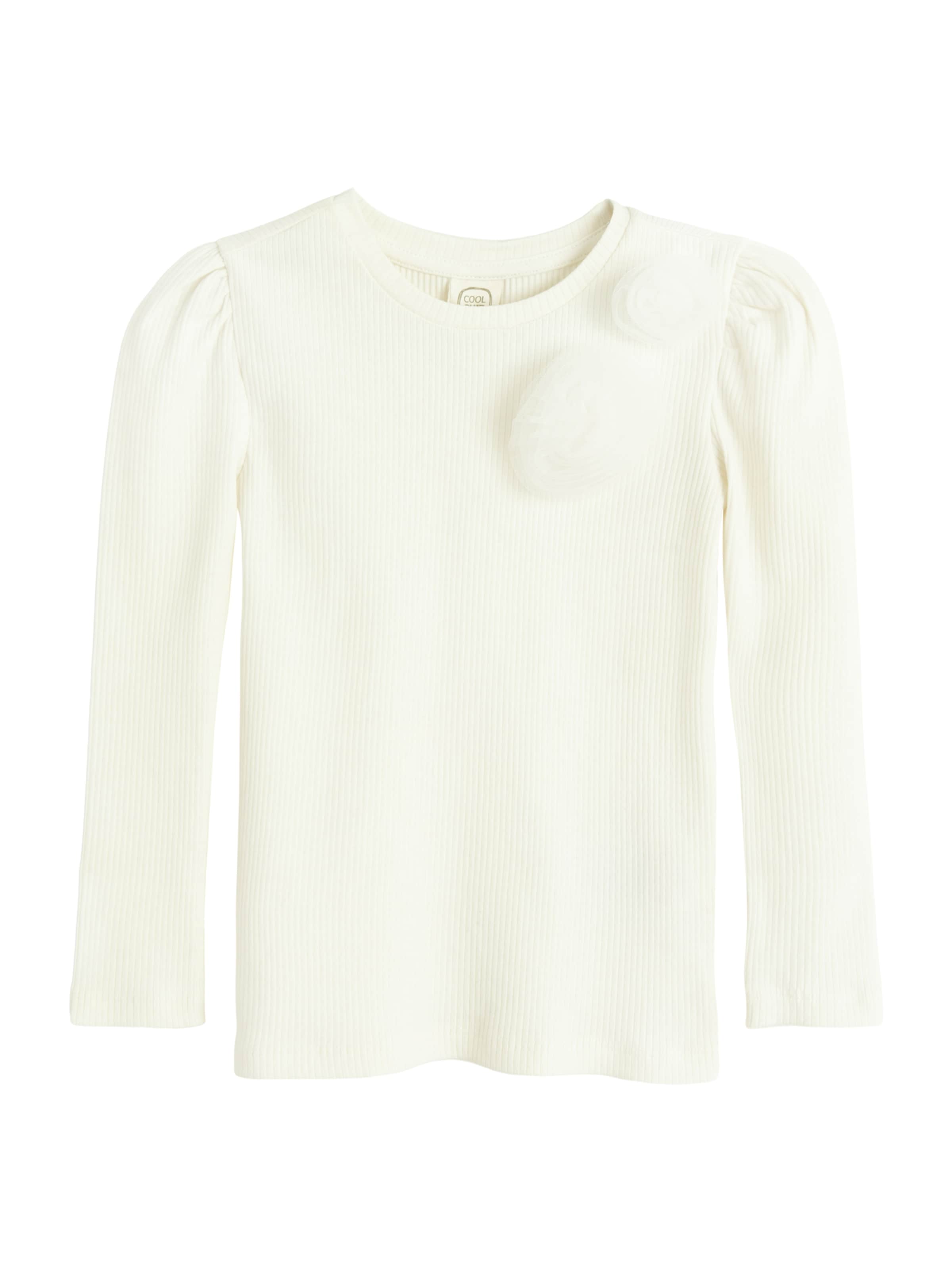 Cool Club Bluse i hvid: forside