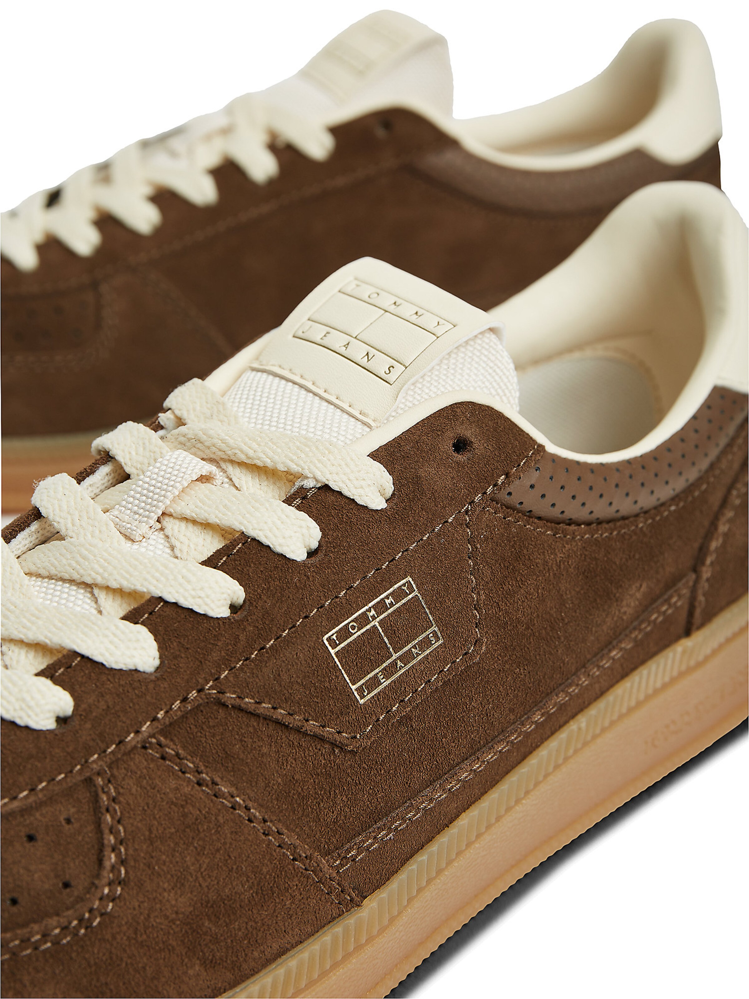 Baskets basses 'The Greenwich' Tommy Jeans en marron