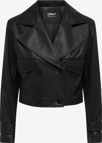 ONLYPrijelazna jakna 'Kim' - crna boja: prednji dio