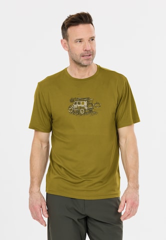 Whistler Functioneel shirt 'Tulon' in Groen: voorkant