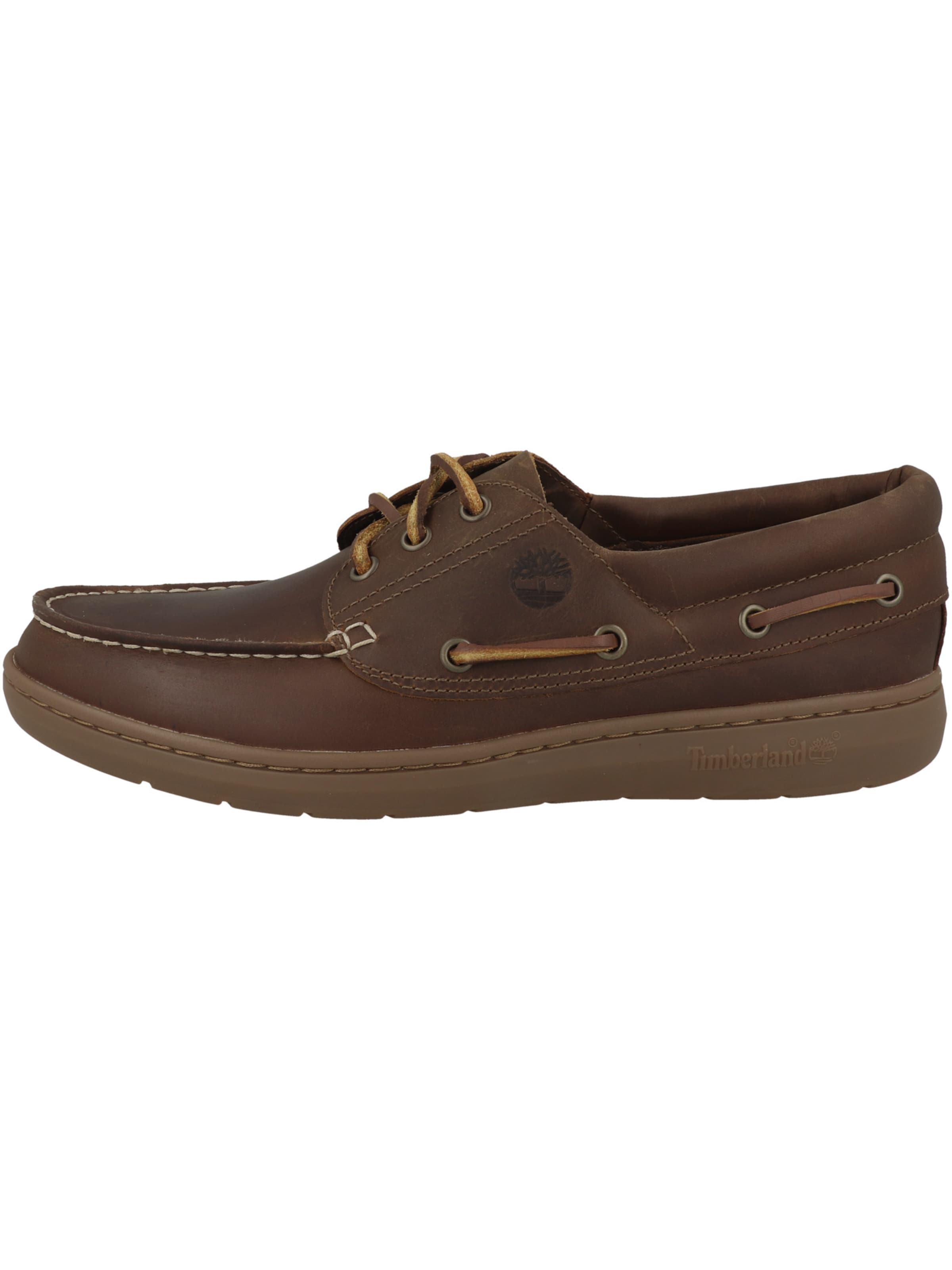 Mocassin TIMBERLAND en marron : devant