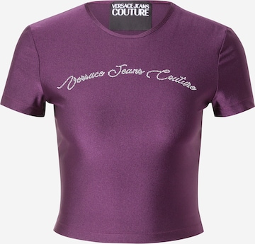 Versace Jeans Couture Футболка в Лиловый: спереди