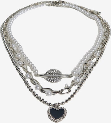 Bershka Halsband i silver: framsida