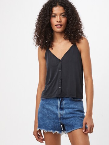 Kauf Dich Glücklich Top in Black: front