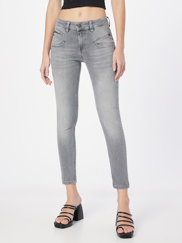 FREEMAN T. PORTER Slimfit Jeans 'Alexa' i grå: framsida