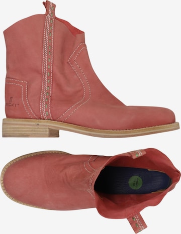 Crickit Stiefelette 44 in Pink: Vorderseite