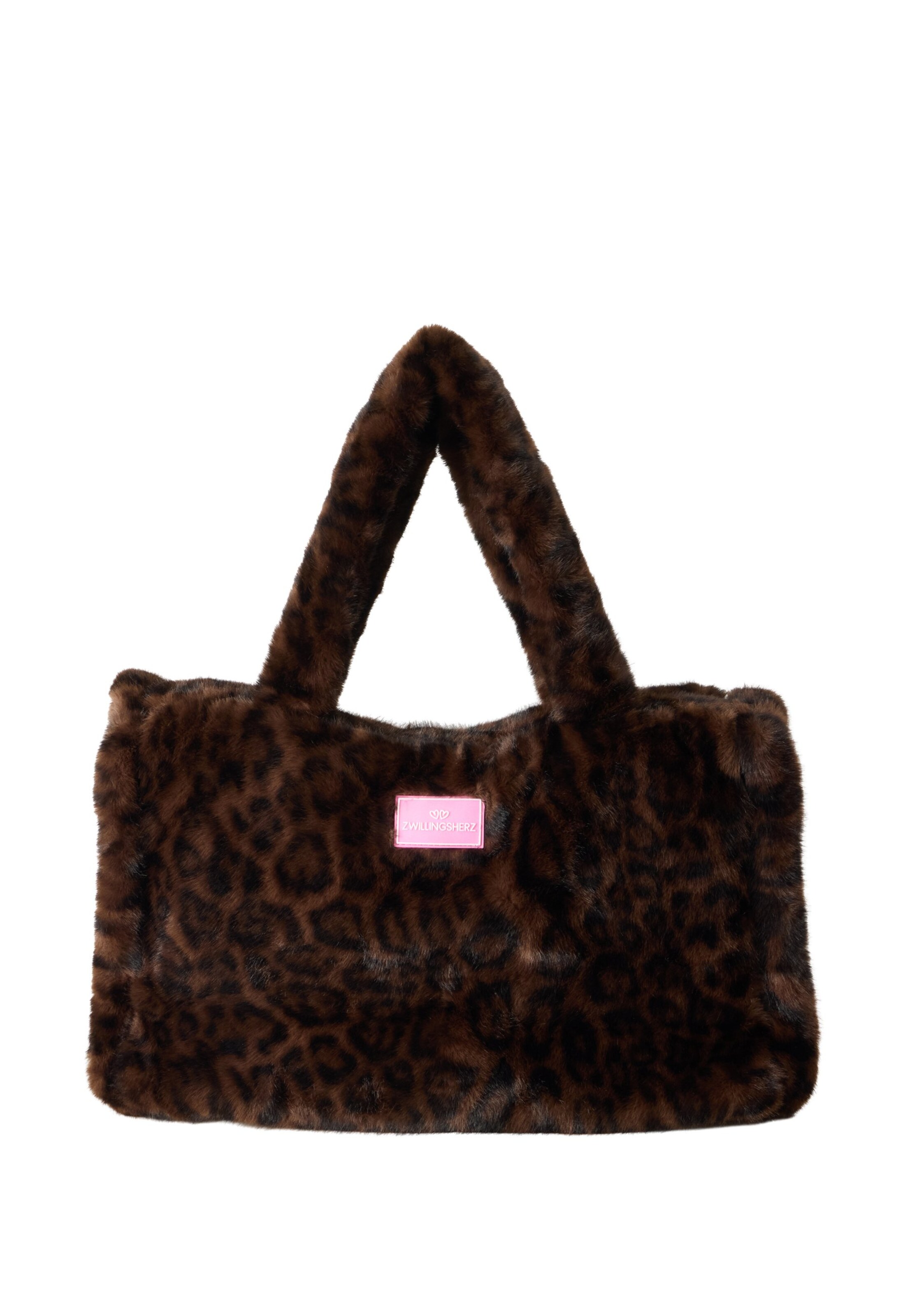 Zwillingsherz Shopper i brun: forside