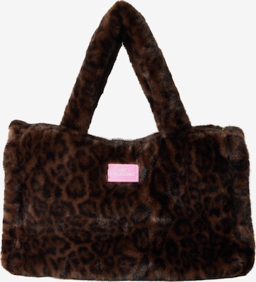 Shopper di Zwillingsherz in marrone: frontale