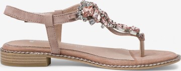 MARCO TOZZI by GUIDO MARIA KRETSCHMER Teenslipper in Beige