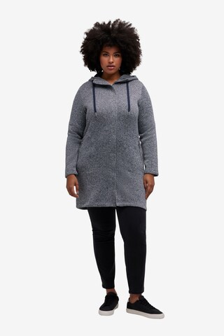 Ulla Popken Sweatjacke in Grau: predná strana