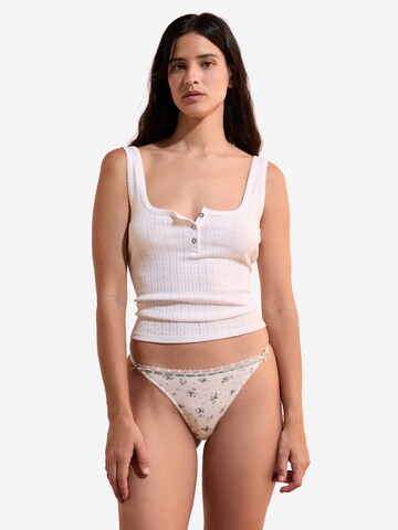 ETAM Thong 'Ella' in White