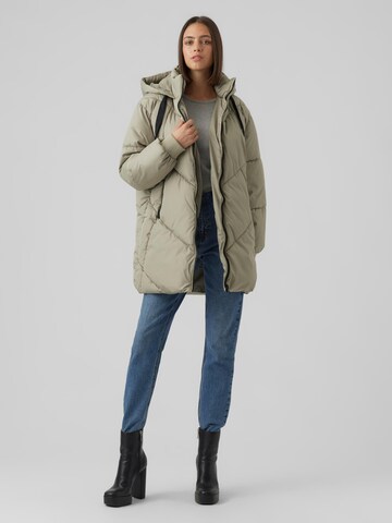 VERO MODA Winter jacket 'BEVERLY' in Grey