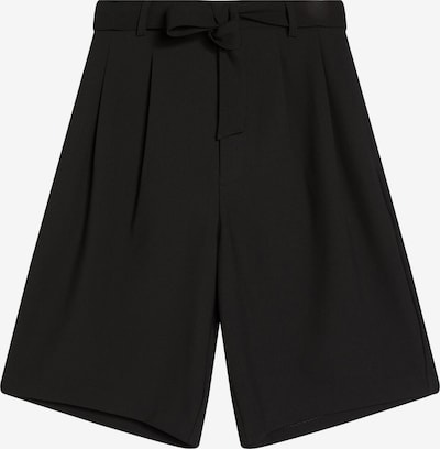 Bershka Hlače s naborima veličine 44 u crna, Pregled proizvoda