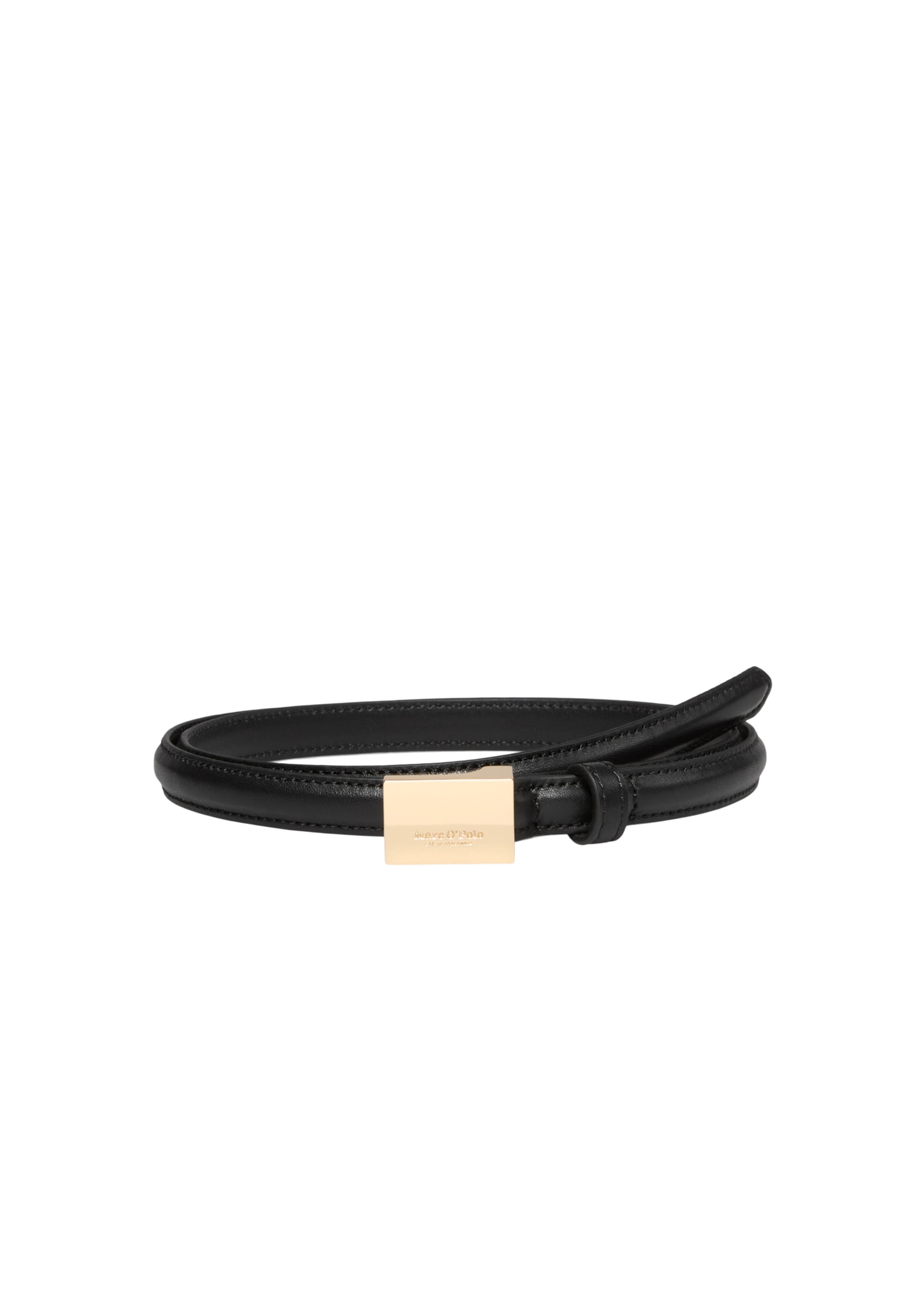 Marc O'Polo Belt in Black: front