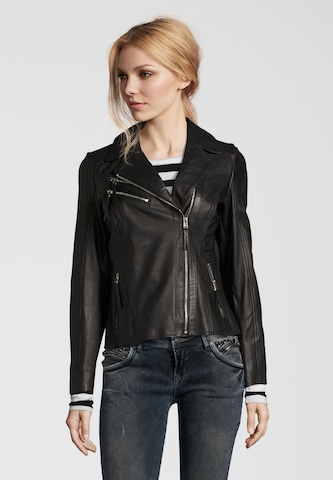 KRISS Between-Season Jacket 'AMANDA' in Black: front