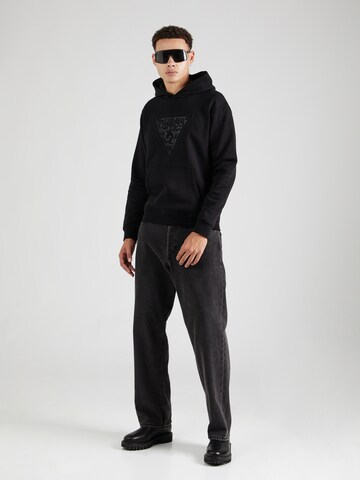 GUESS - Sweatshirt em preto