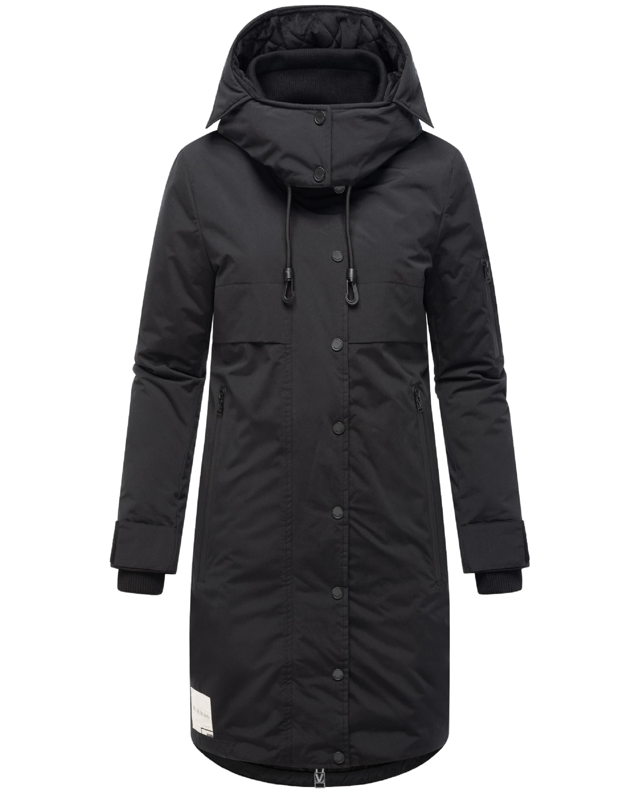 MARIKOO Mantel 'Anoukaa 16' in Schwarz