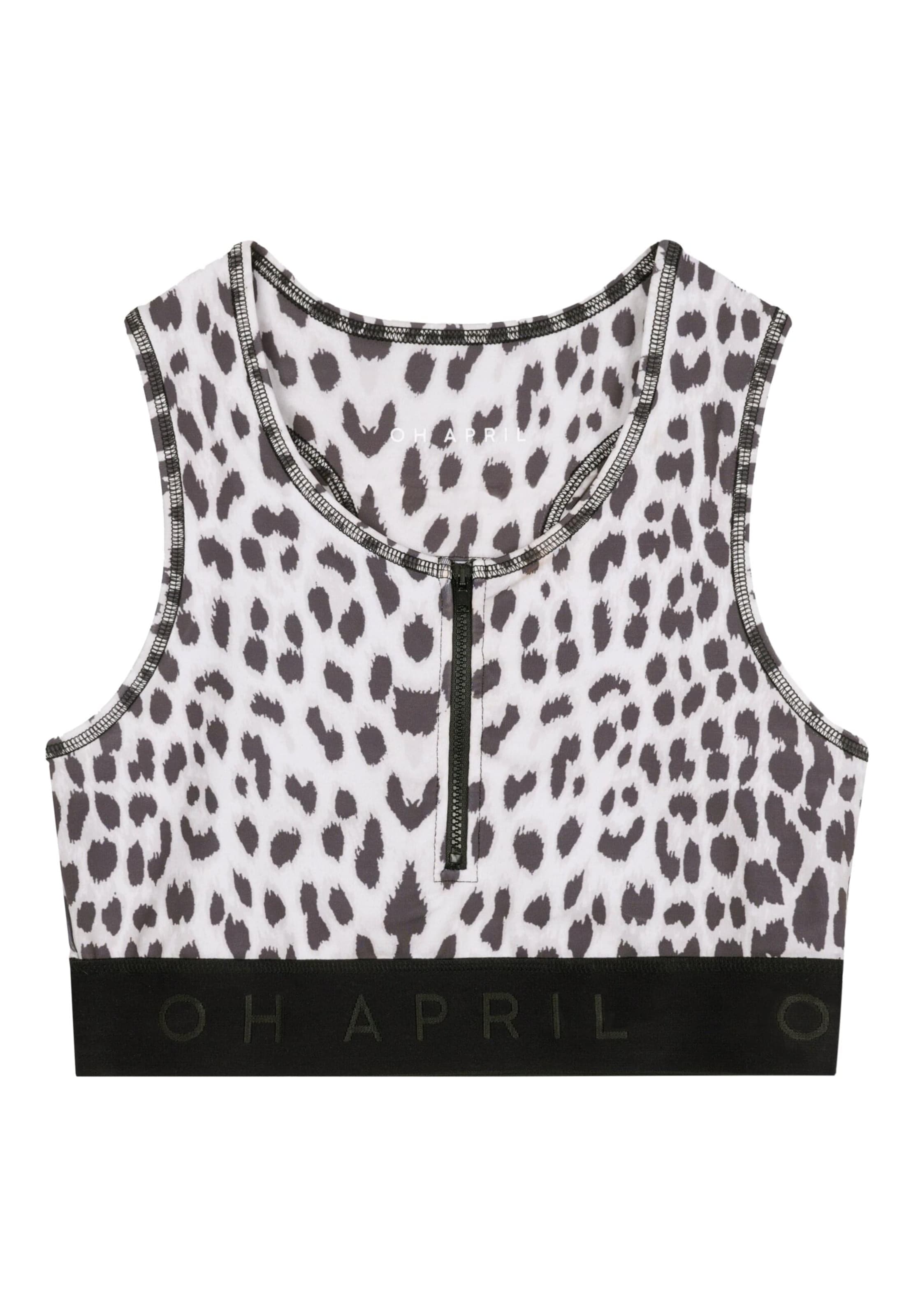 OH APRIL Top 'Taylor' in Grey: front
