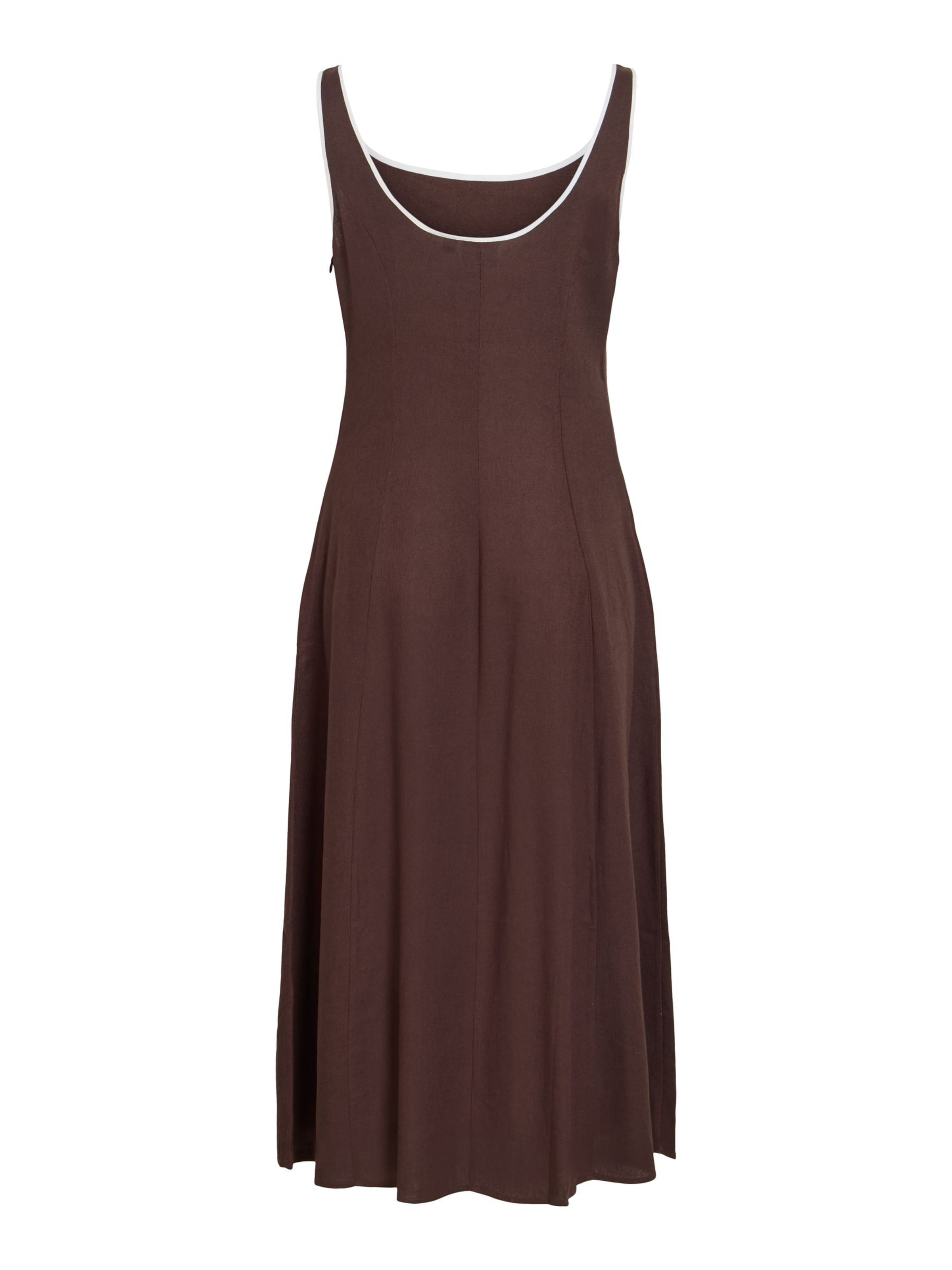 VILA Kleid 'VILiga' in Braun