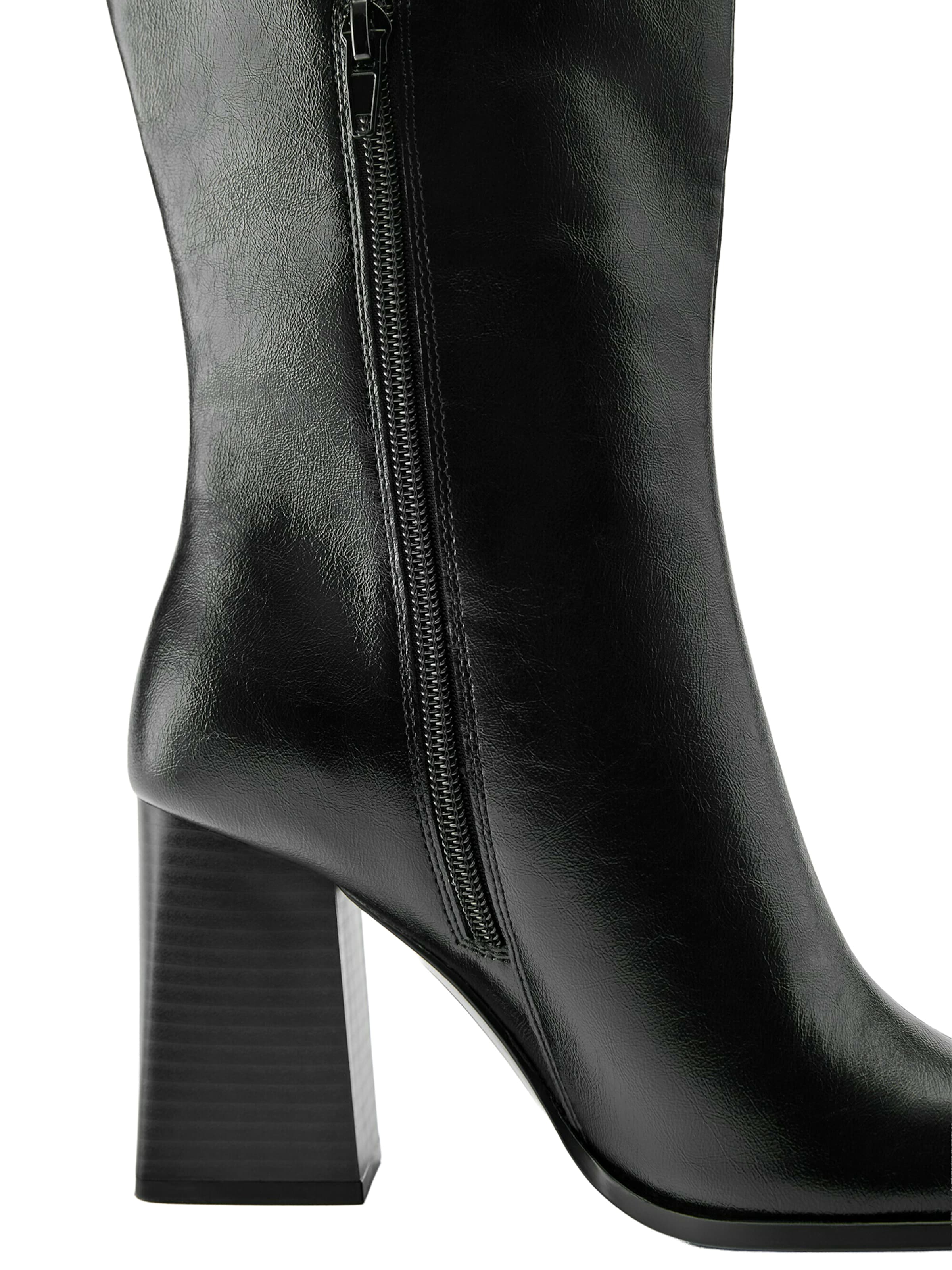 Bottes Pull&Bear en noir