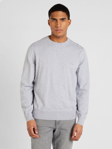 BOSS - Pullover 'Pacas-L' em cinzento: frente