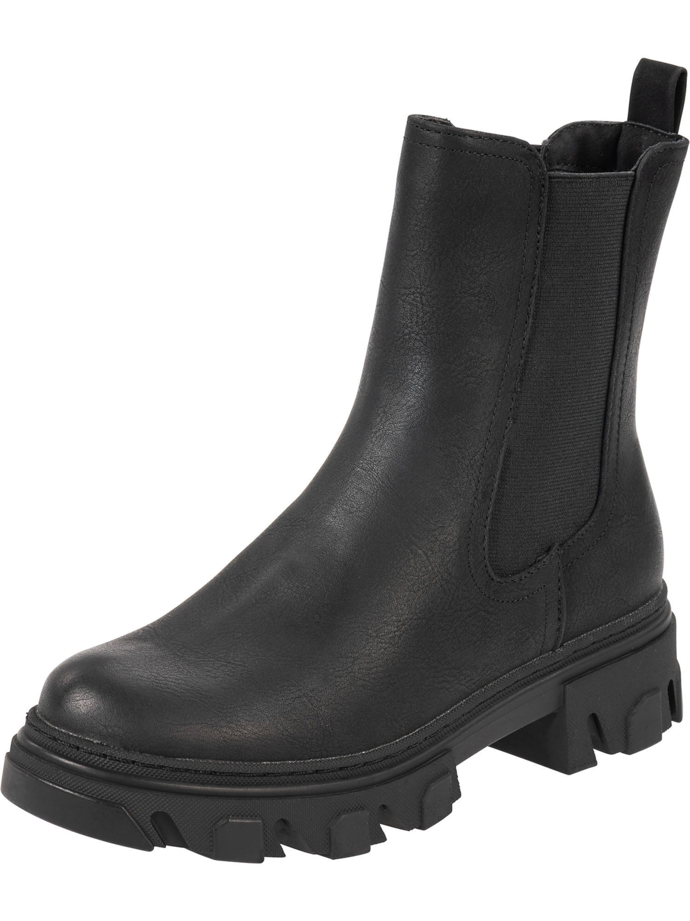 Chelsea Boots 'Caprera' Palado en noir : devant
