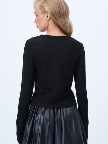 Trend Alaçatı Stili Μπλουζάκι σε μαύρο