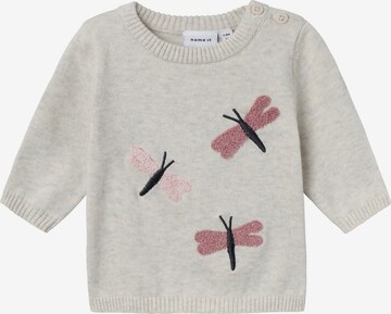 Pullover 'HISOLLI' di NAME IT in beige: frontale