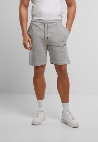 MT Upscale Regular Shorts in Grau: Vorderseite