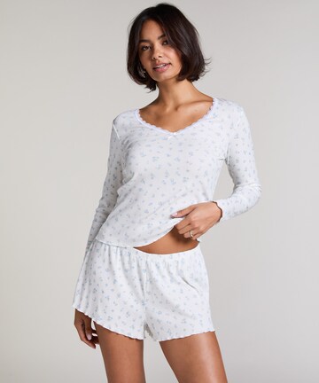 Shorty Hunkemöller en blanc : devant
