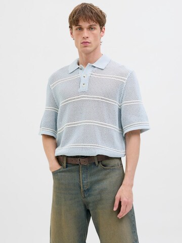 Pull-over 'JORSUMMER' JACK & JONES en bleu : devant