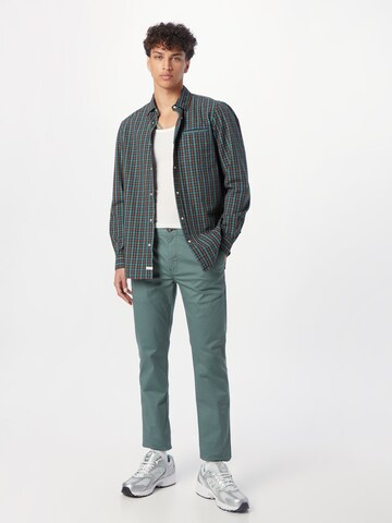SCOTCH & SODA Regular Chino Pants 'Mott Seasonal Essential' in Green