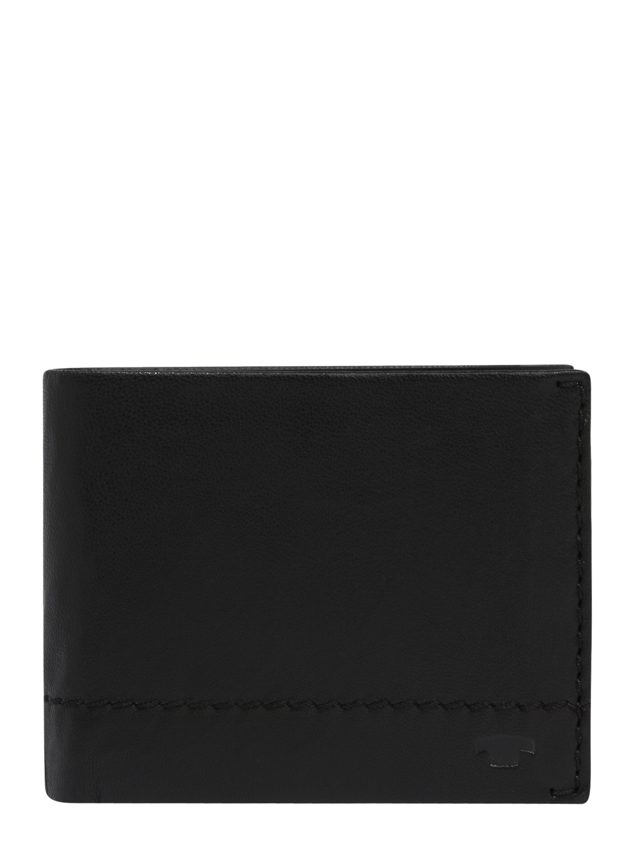 TOM TAILOR Портмоне 'Kai' в Черный: спереди