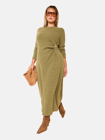 Robes en maille Friends Like These en vert : devant