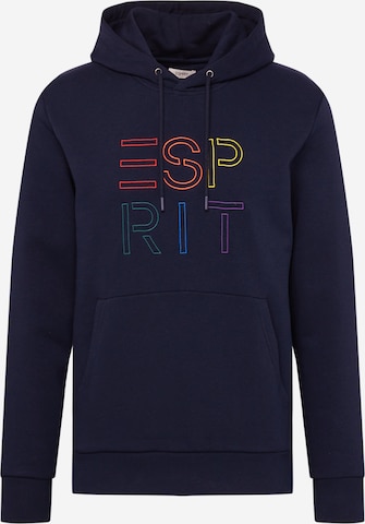 ESPRIT Sweatshirt in Blue: front