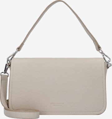 Seidenfelt Manufaktur Schoudertas 'Malvik' in Beige: voorkant