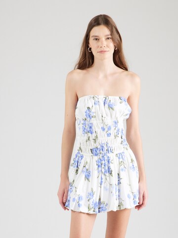 HOLLISTER Summer dress in White: front