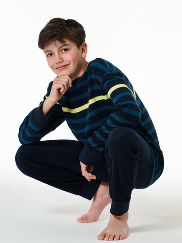 SCHIESSER Pajamas ' Nightwear ' in Blue